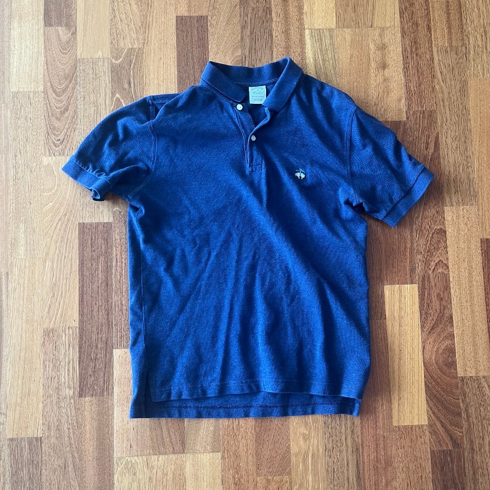 Brooks Brothers Performance Polo - M - Blue